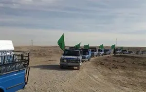 ارسال محموله مواد غذایی_استان قدس