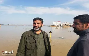 مناطق سیل زده گلستان