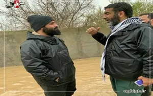 مناطق سیل زده آق قلا