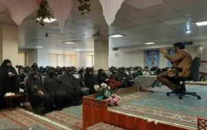تصویر شاخص حسین یکتا در مدرسه علمیه زینب کبری (س)