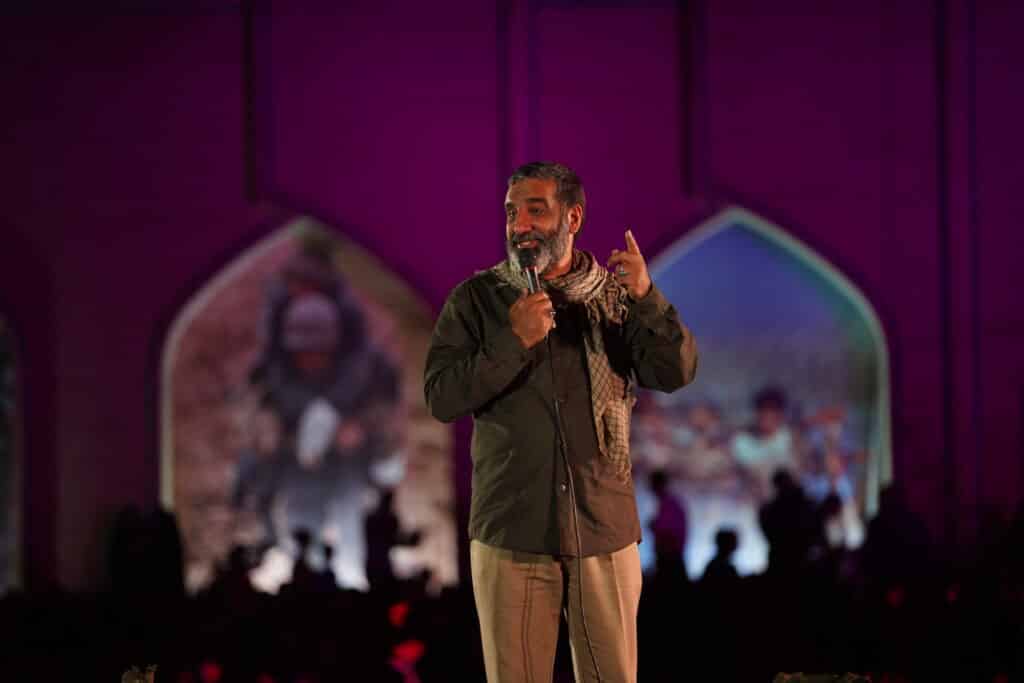 حسین یکتا در همایش «شکوه هجرت» در اردبیل(2)