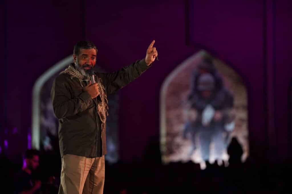 حسین یکتا در همایش «شکوه هجرت» در اردبیل(1)