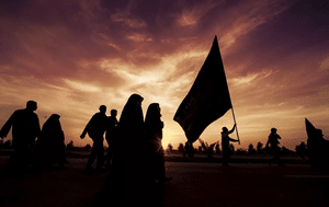 به یاد شهدا، در راه اربعین